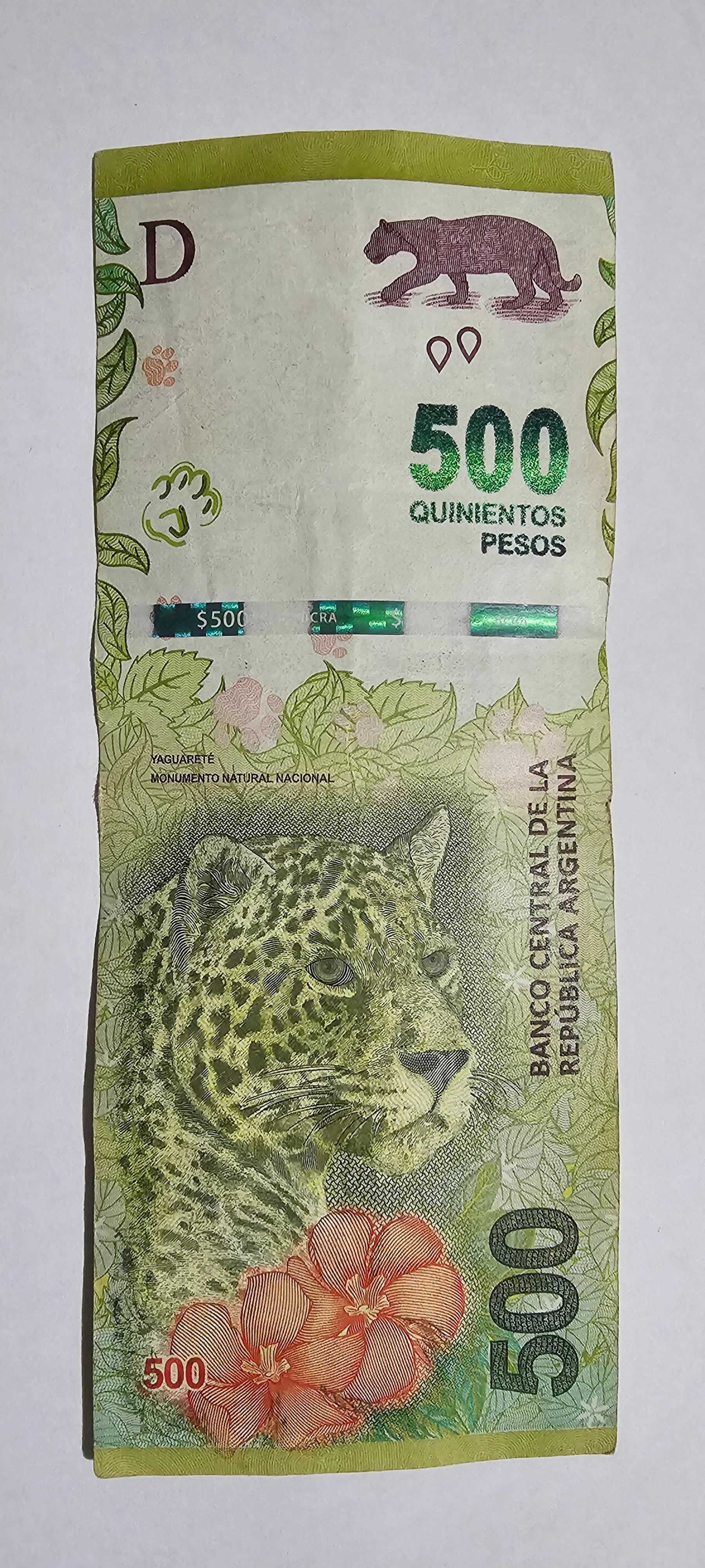 Anverso de 500 Pesos, 2018