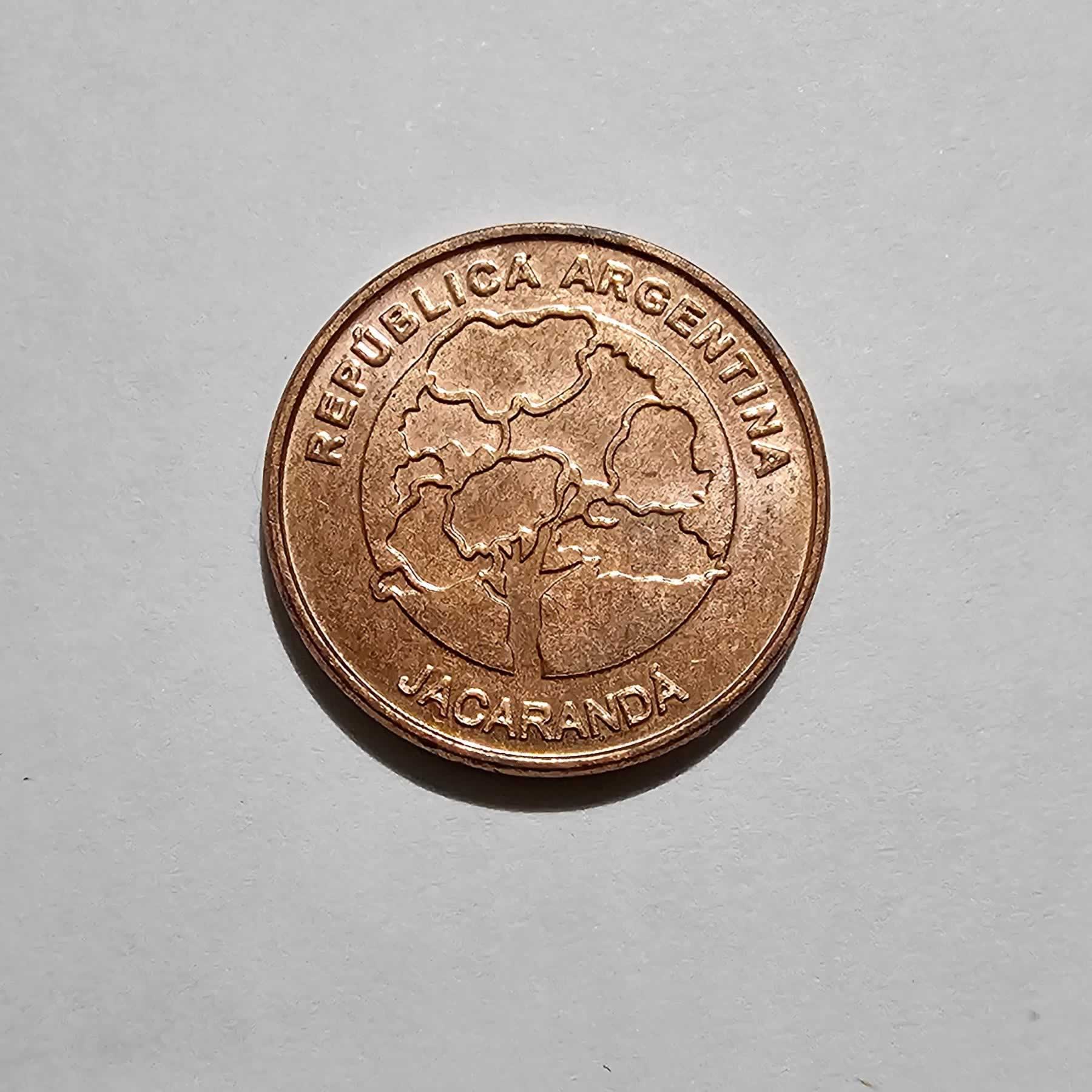 Anverso de 1 Peso, 2017