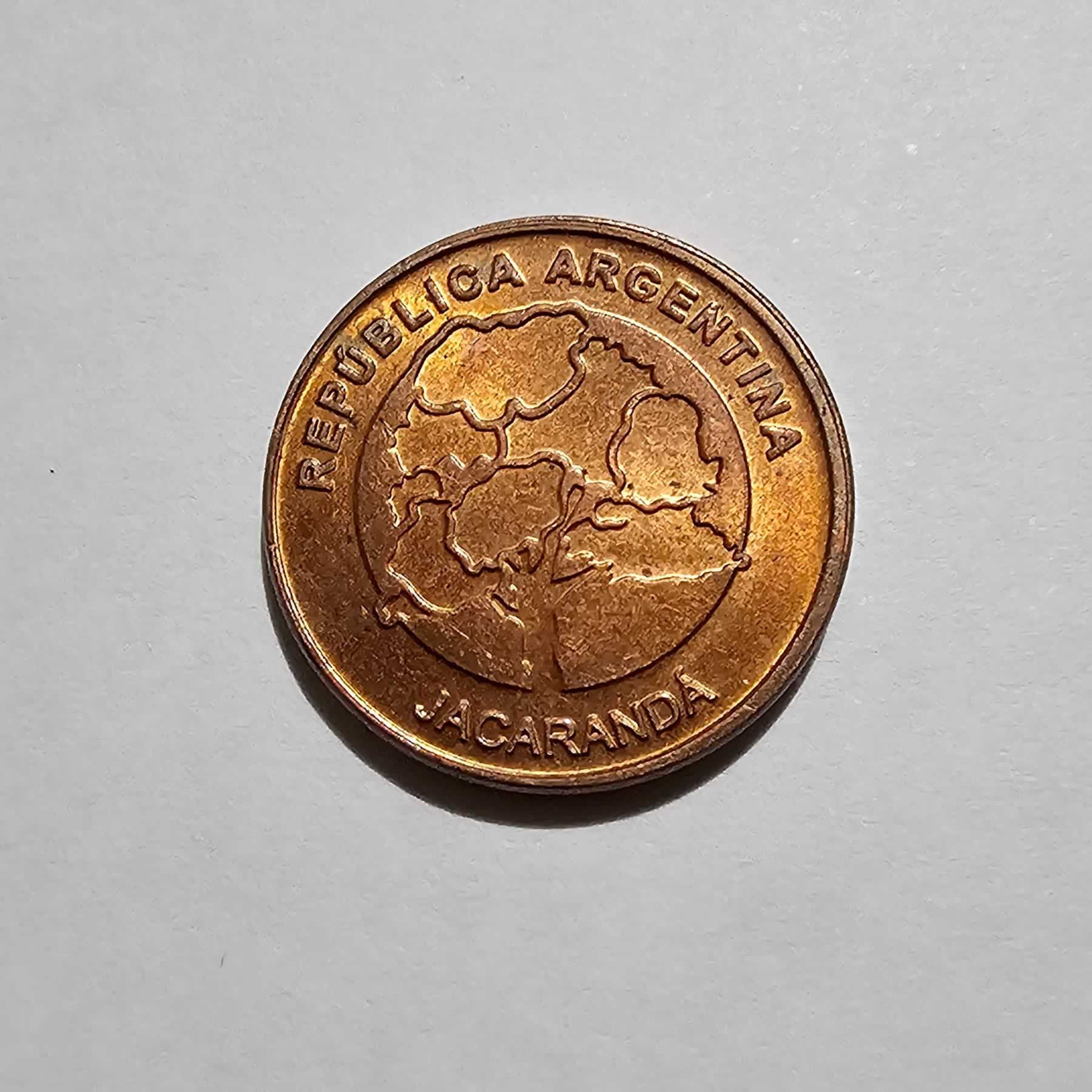 Anverso de 1 Peso, 2017