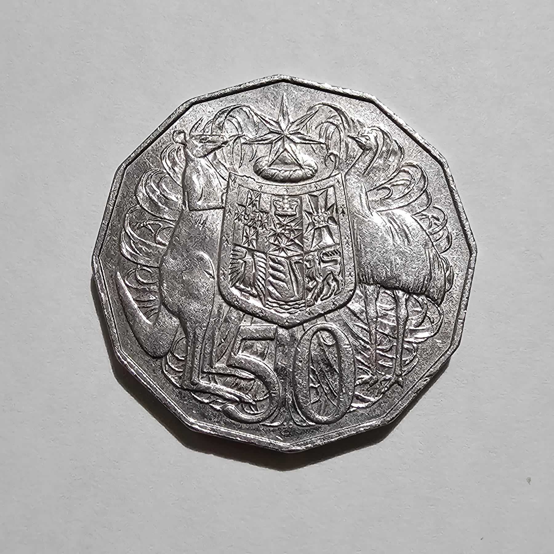 Reverso de 50 Cents, 2018