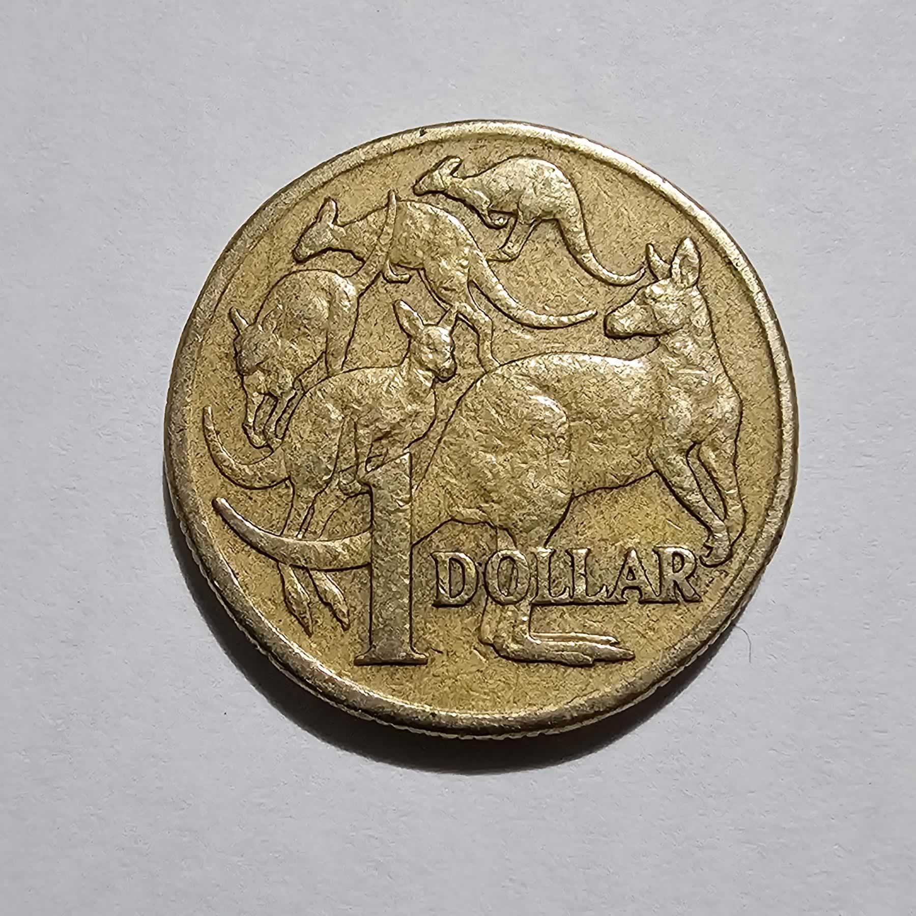 Reverso de 1 Dollar, 1998
