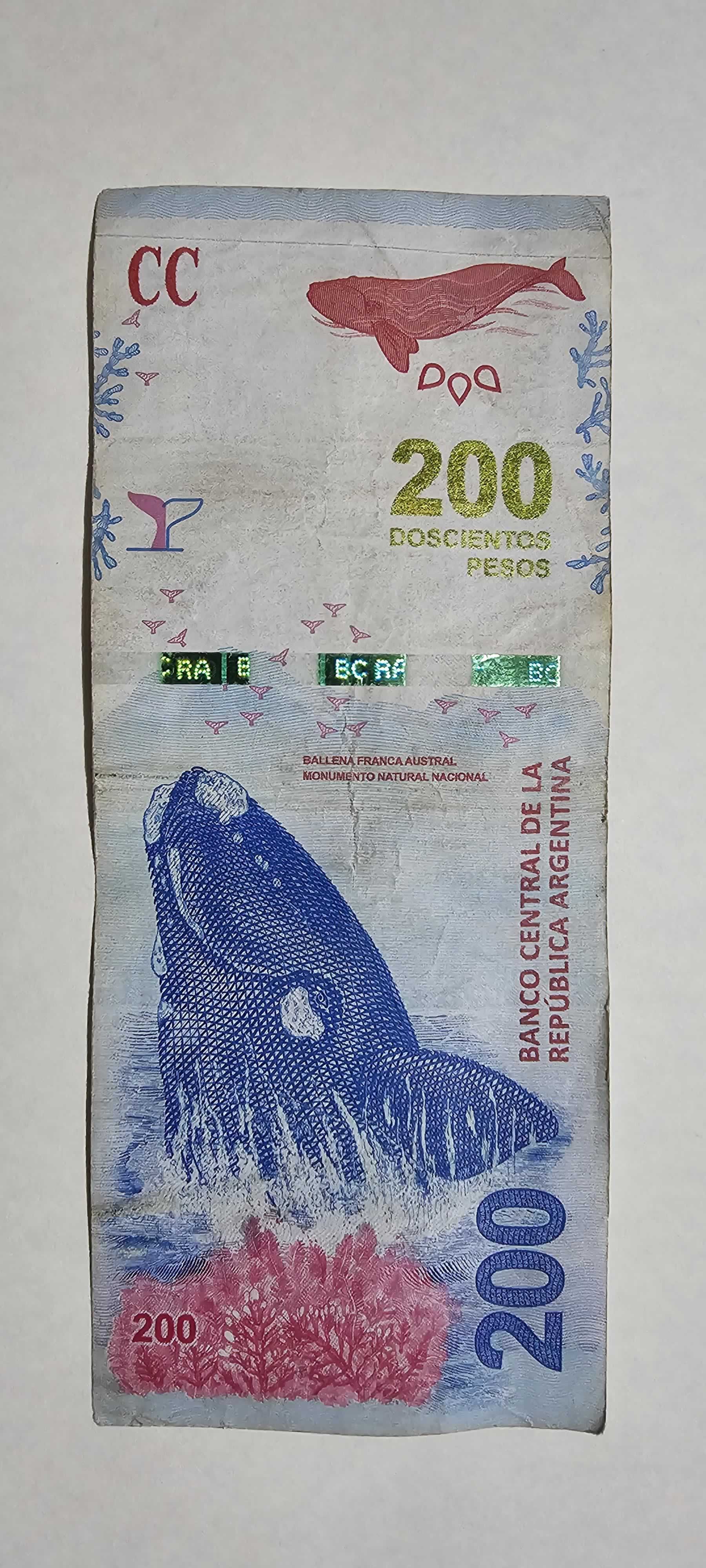 Anverso de 200 Pesos, 2019