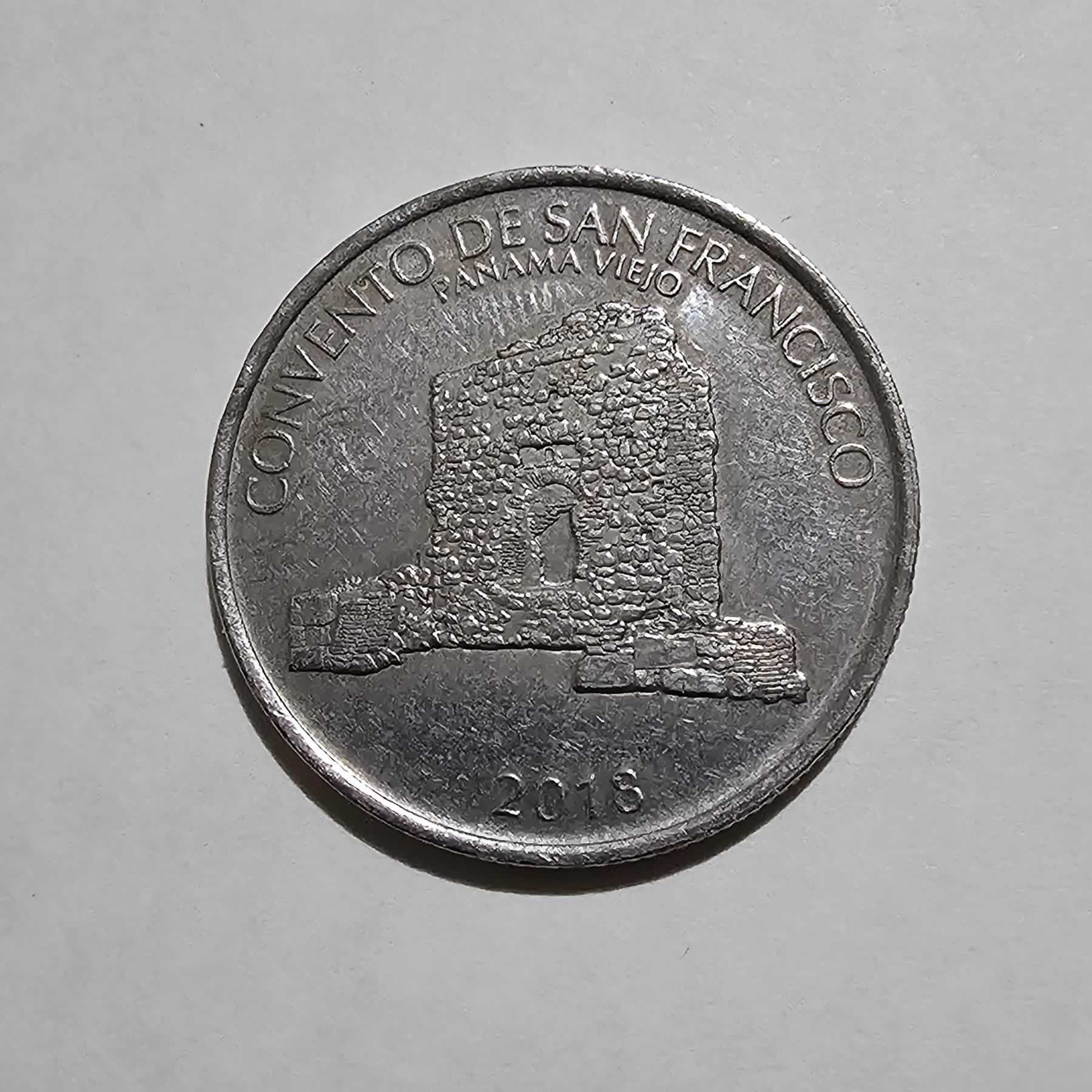 Reverso de 1/2 Balboa, 2018