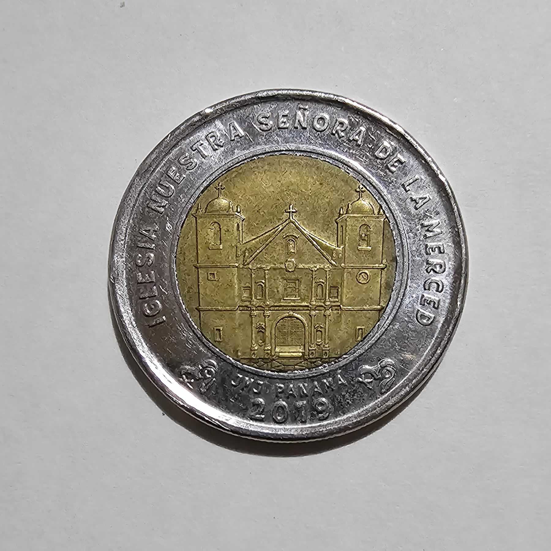 Reverso de 1 Balboa, 2019