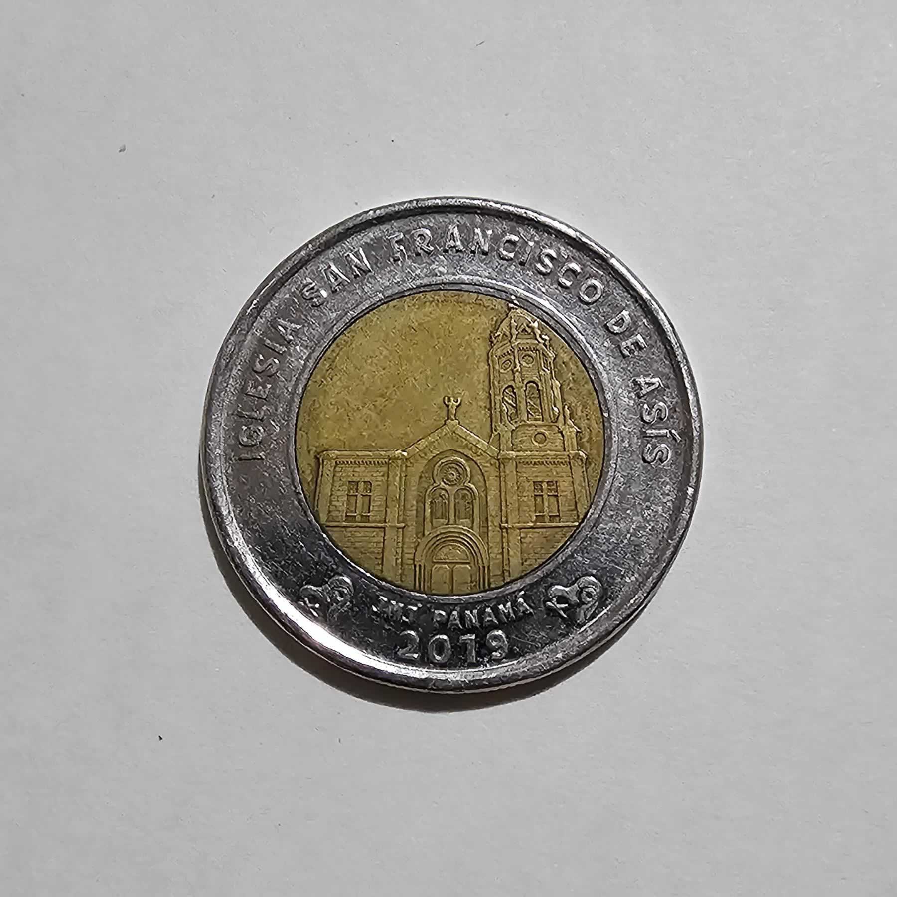 Reverso de 1 Balboa, 2019