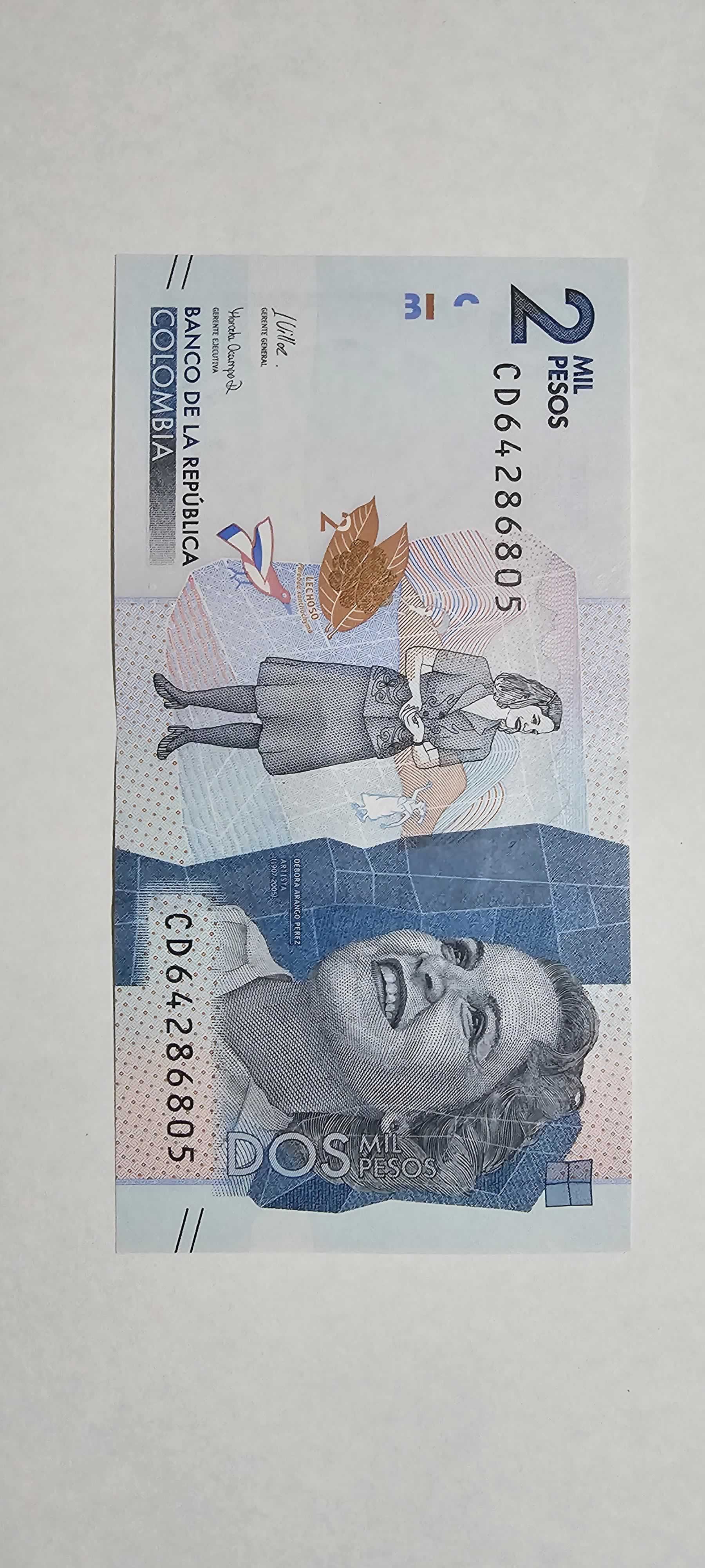 Anverso de 2000 Pesos, 2022