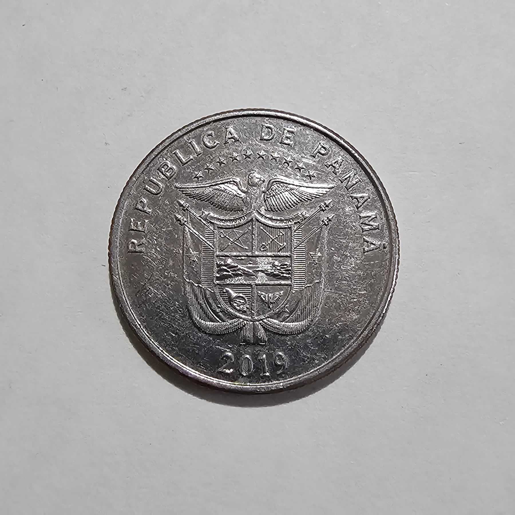 Reverso de 1/4 Balboa, 2019
