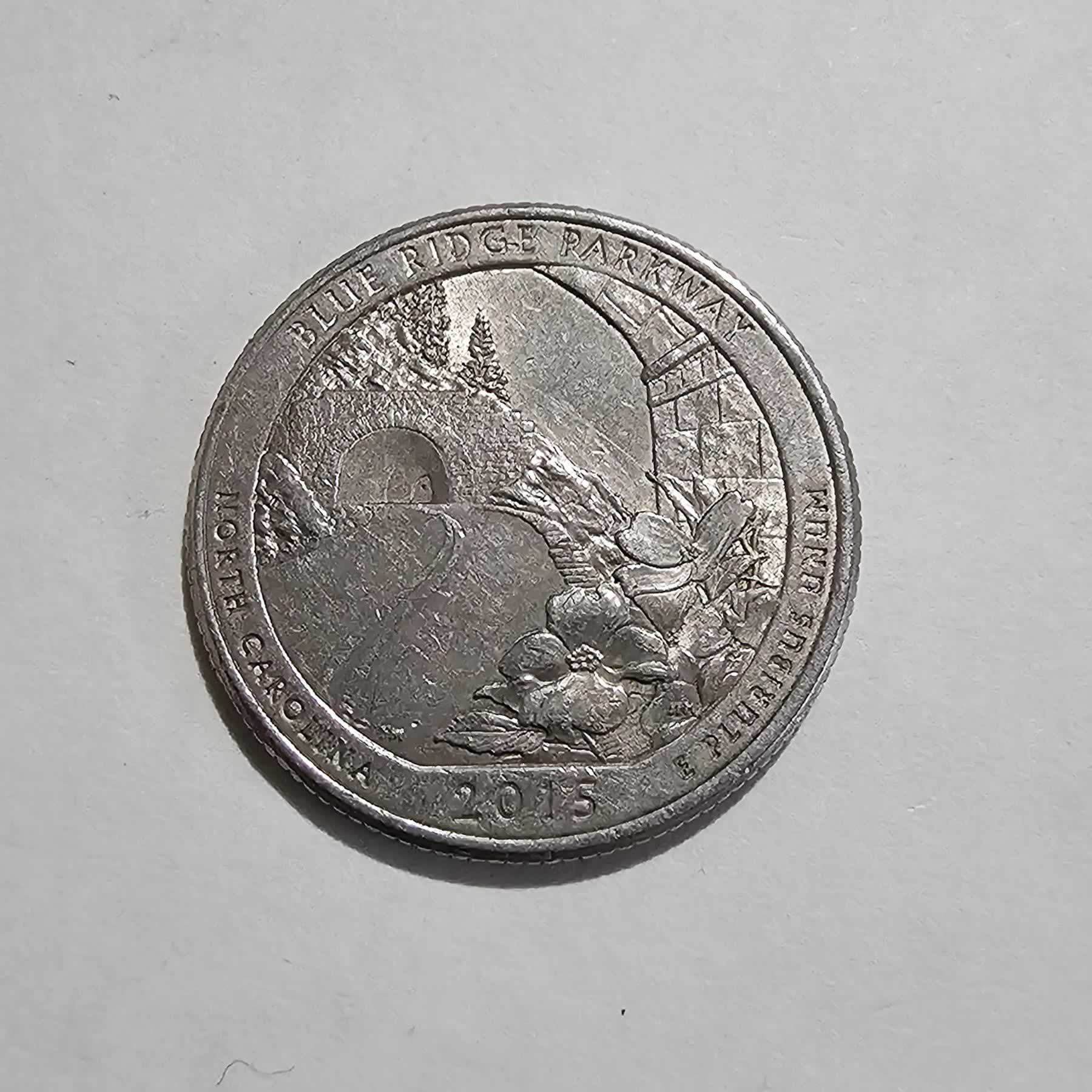 Reverso de Quarter Dollar, 2015