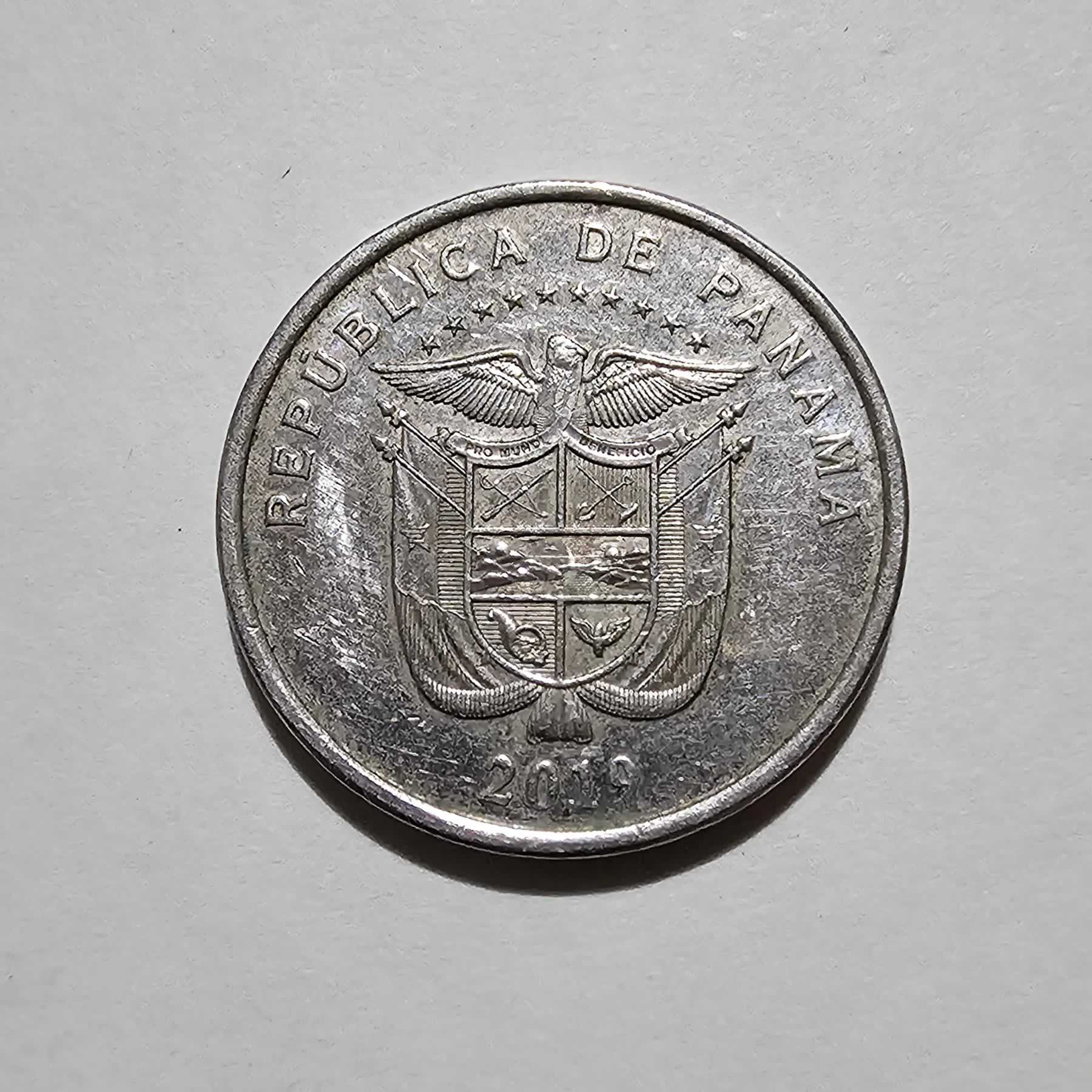 Anverso de 5 Céntesimos, 2019