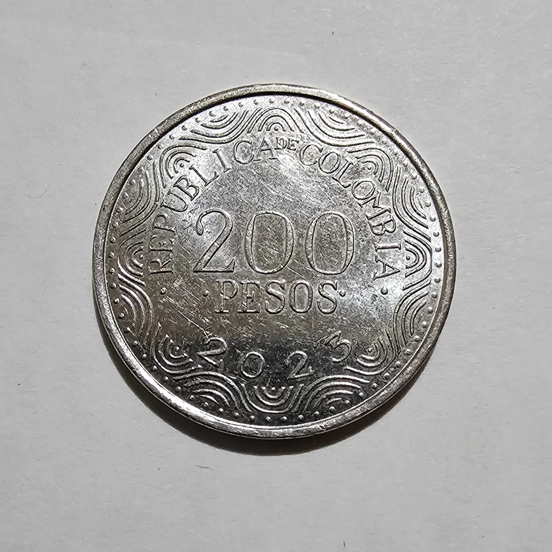 Reverso de 200 Pesos, 2023