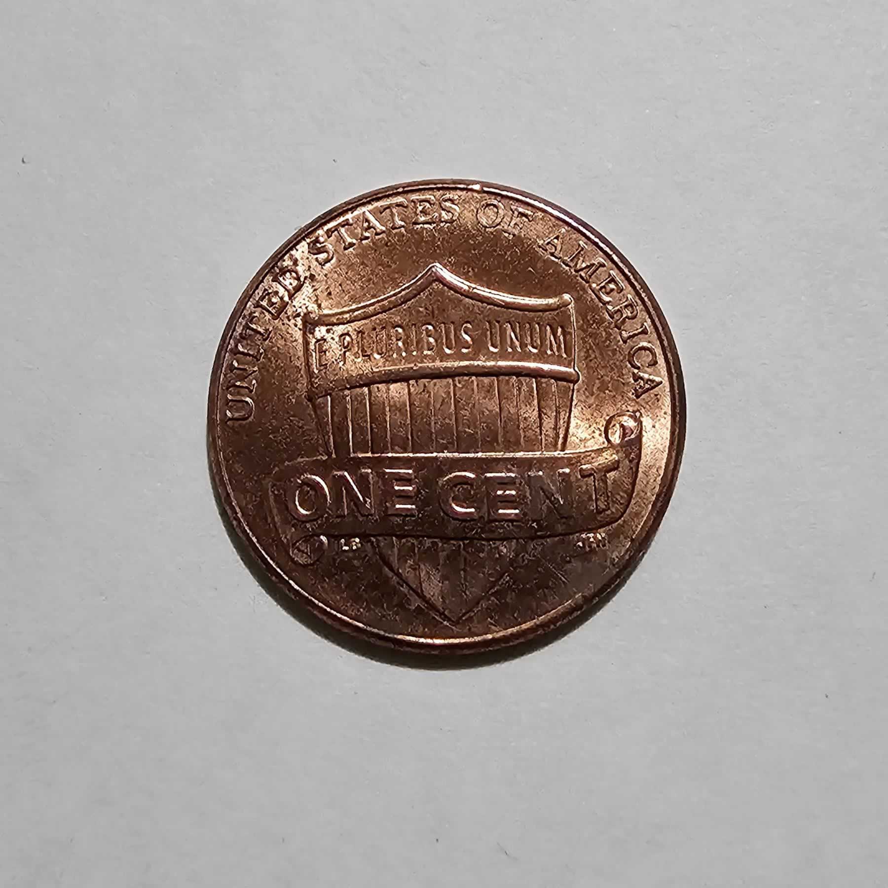 Reverso de 1 Cent, 2024, Estados Unidos