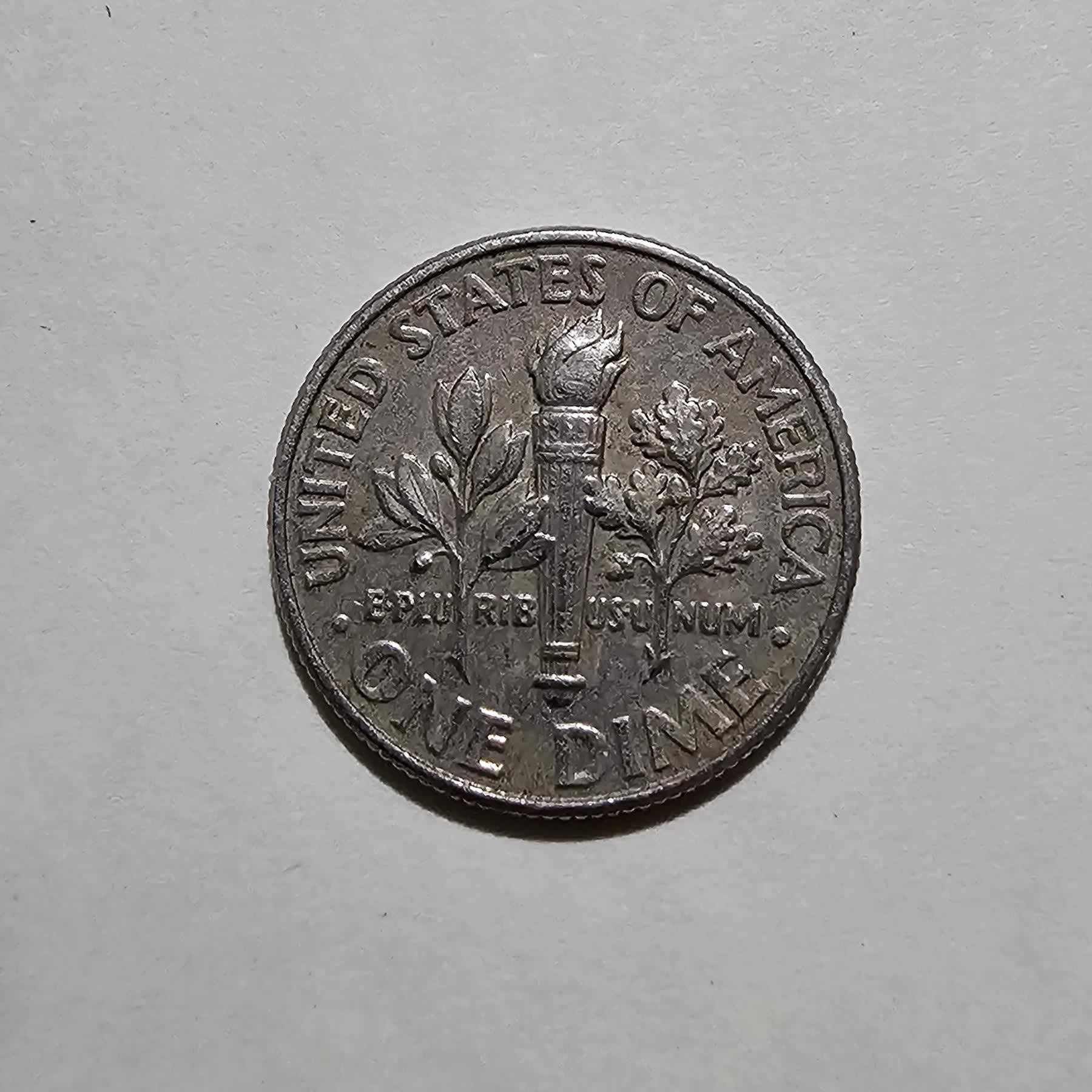 Reverso de 1 Dime, 2014 P