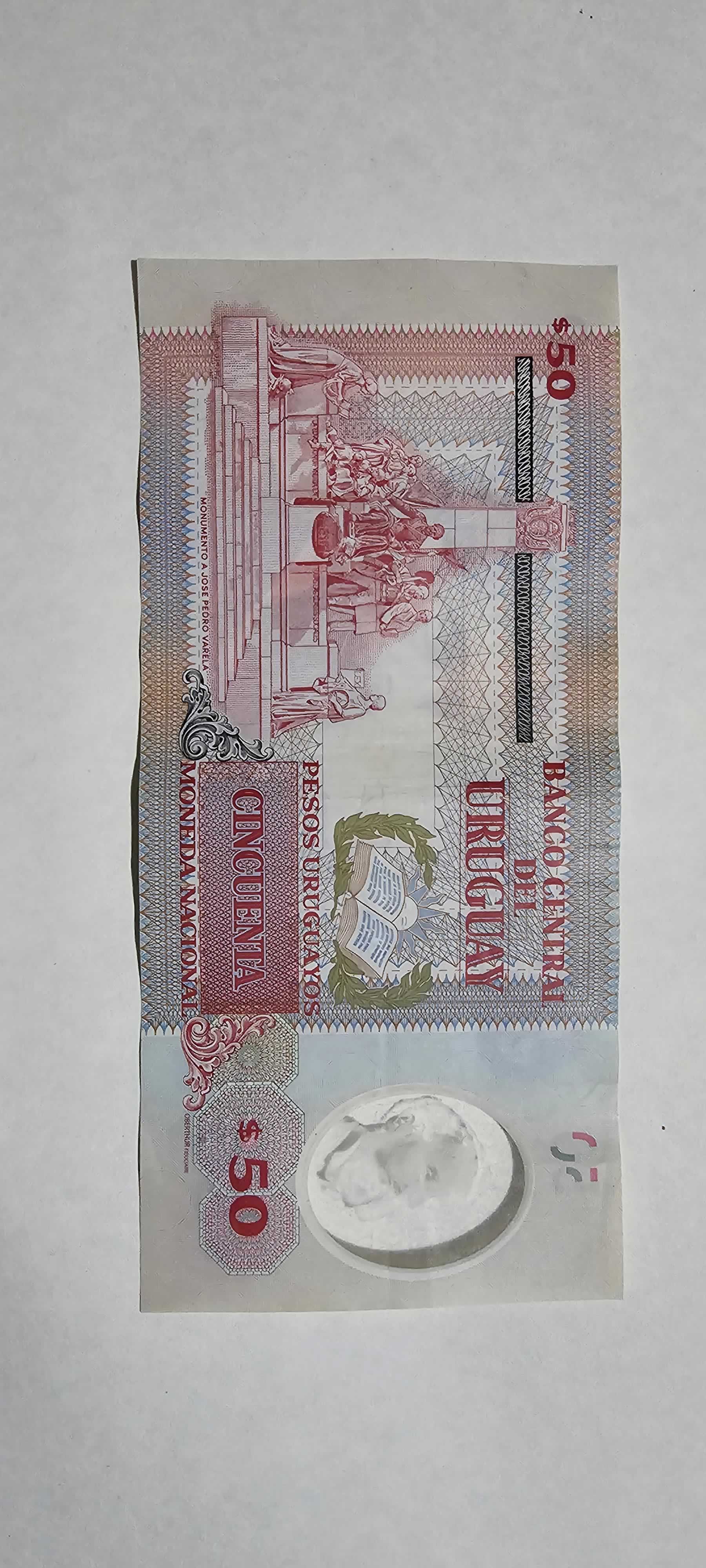 Reverso de 50 Pesos, 2020 - 2021
