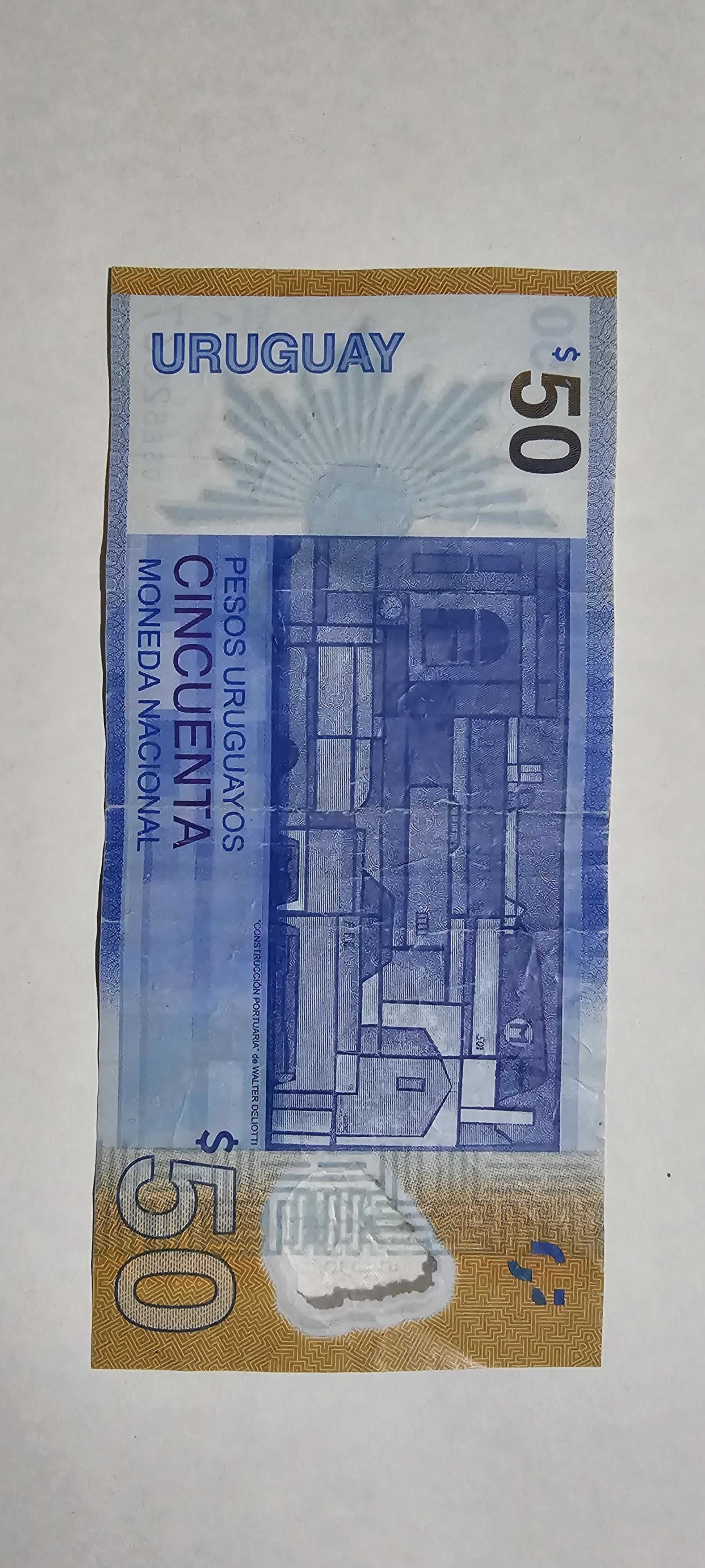 Reverso de 50 Pesos, 2017