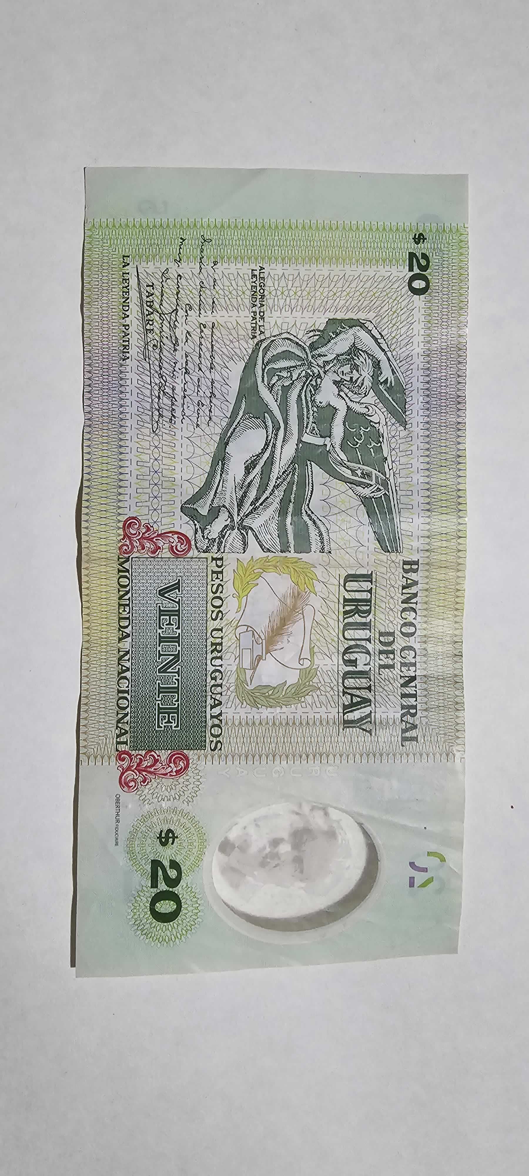 Reverso de 20 Pesos, 2020