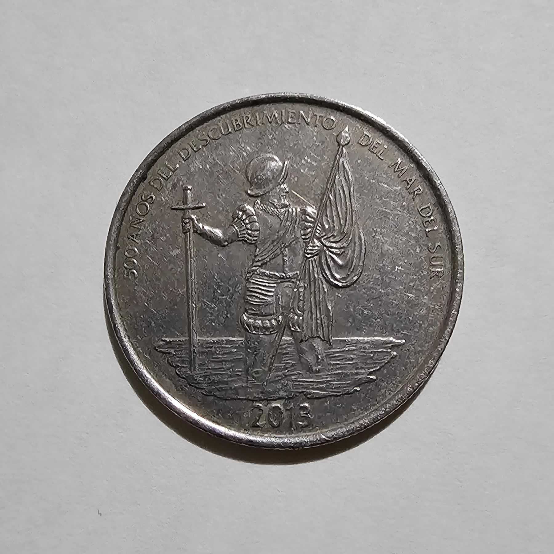 Reverso de 1/2 Balboa, 2013