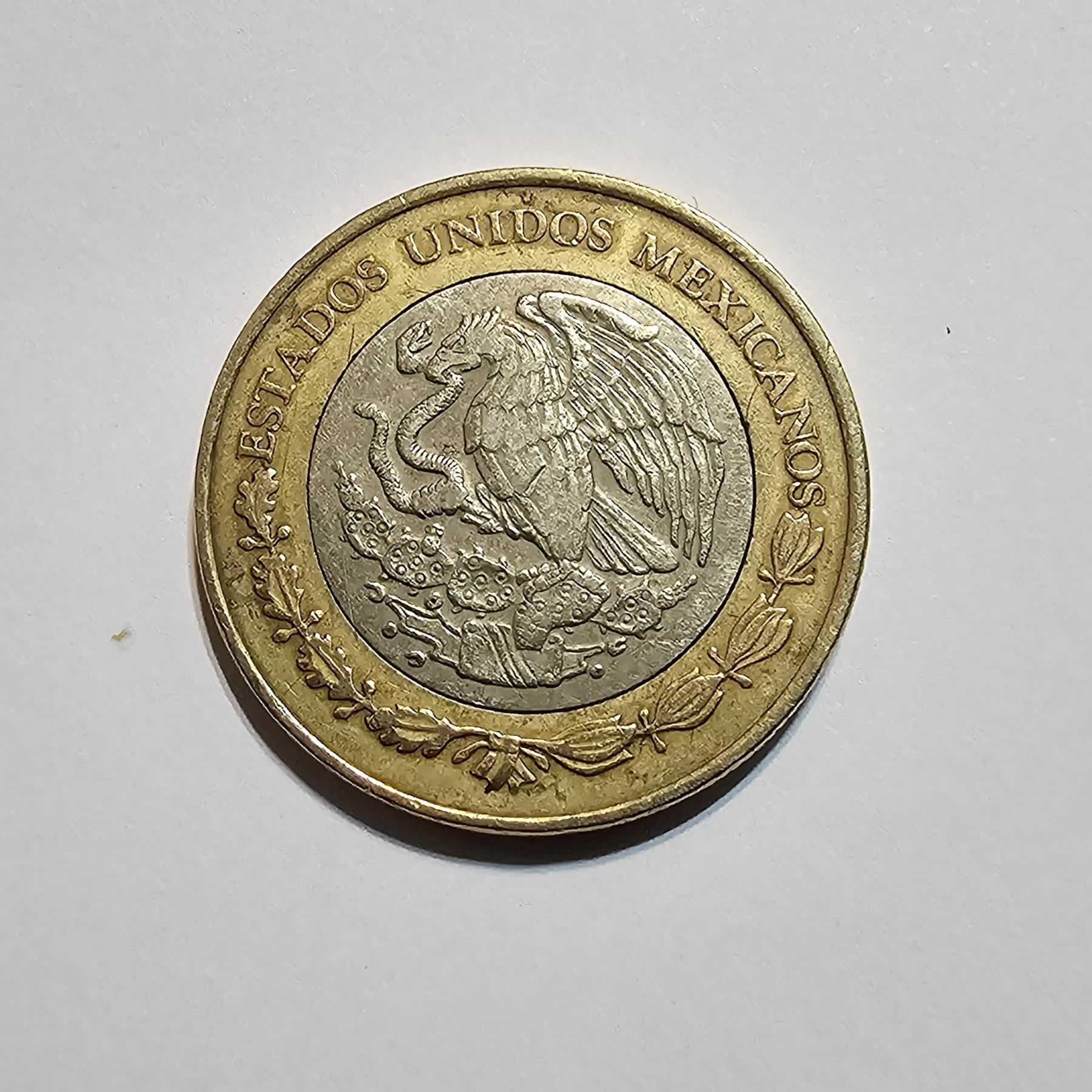 Anverso de 10 Pesos, 2010 Mo