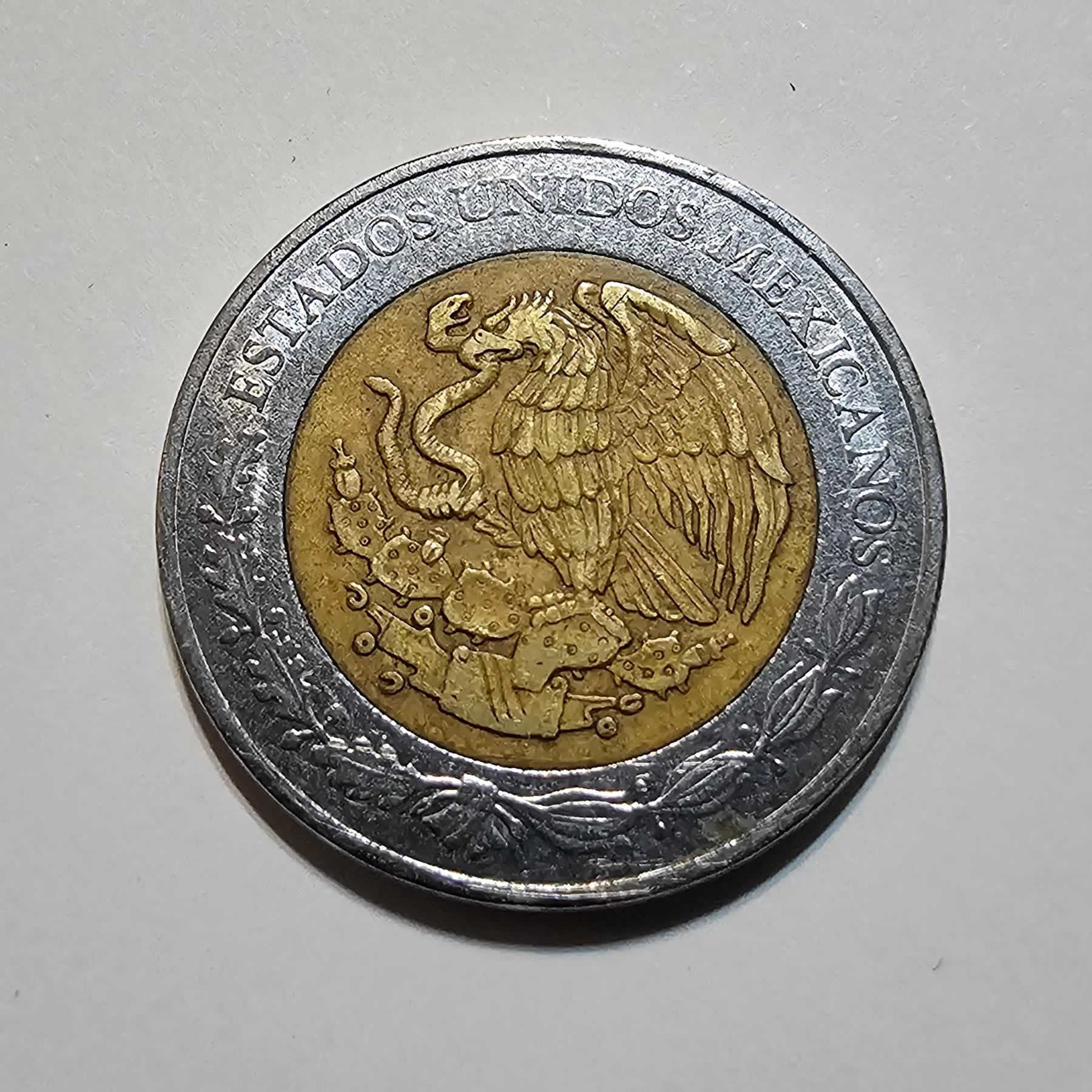 Anverso de 5 Pesos, 2017 Mo