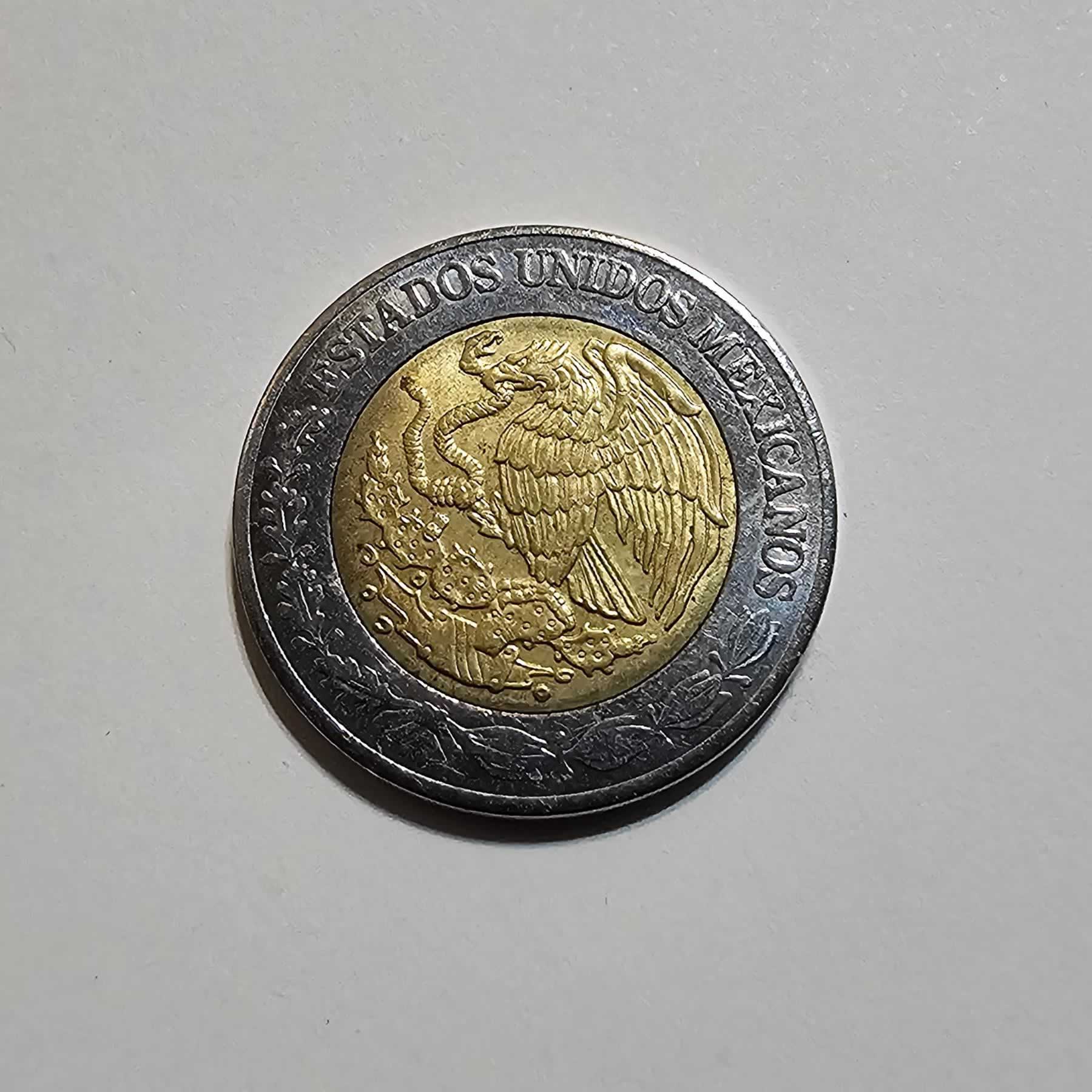 Anverso de 1 Peso, 2024 Mo
