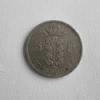 Reverso de 5 Fr, 1949