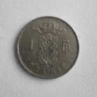 Reverso de 1 Fr, 1955