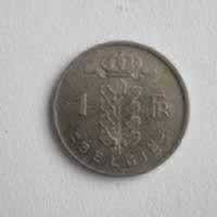 Reverso de 1 Fr, 1958