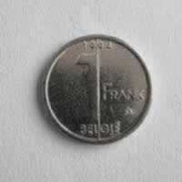 Reverso de 1 Franc, 1994