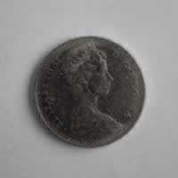 Anverso de 5 Cents, 1977