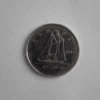 Reverso de 10 Cents, 1994
