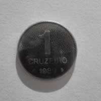 Reverso de 1 Cruzeiro, 1980