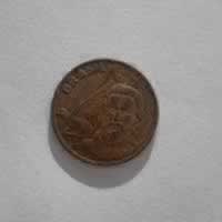 Anverso de 5 Centavos, 1998