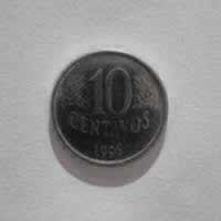 Reverso de 10 Centavos, 1996