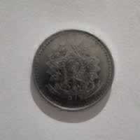 Anverso de 10 Cruzados, 1987