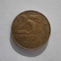Reverso de 25 Centavos, 1999