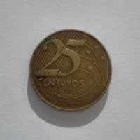 Reverso de 25 Centavos, 2001