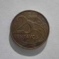 Reverso de 25 Centavos, 2009