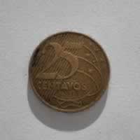 Reverso de 25 Centavos, 2014