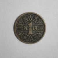 Reverso de 1 Peseta, 1944