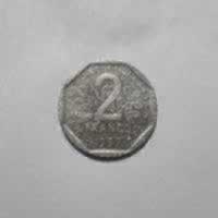 Reverso de 2 Francs, 1997