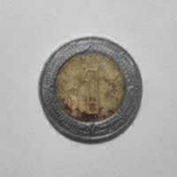 Reverso de 1 Peso, 2008 Mo
