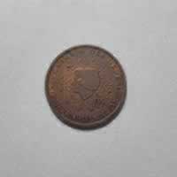 Anverso de 5 Euro Cent, 2007