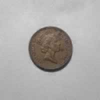 Anverso de 1 Penny, 1988