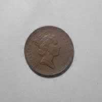Anverso de 1 Penny, 1995