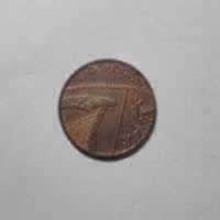 Reverso de 1 Penny, 2012