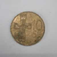 Reverso de 10 Koruna, 2003