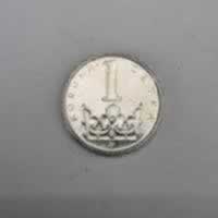 Reverso de 1 Koruna, 2013
