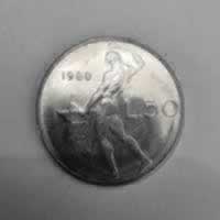 Reverso de 50 Lire, 1980 R