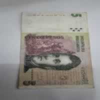 Anverso de 5 Pesos, ND (2003)