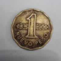 Reverso de 1 Nuevo Peso, 1978 So