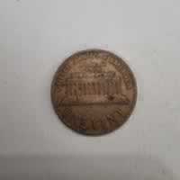Reverso de 1 Cent, 1961